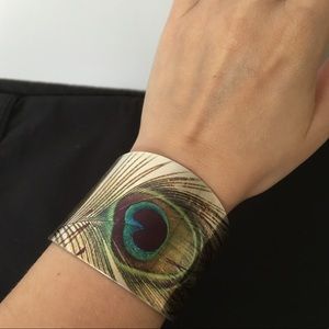 PRICE FIRM: Peacock Bracelet